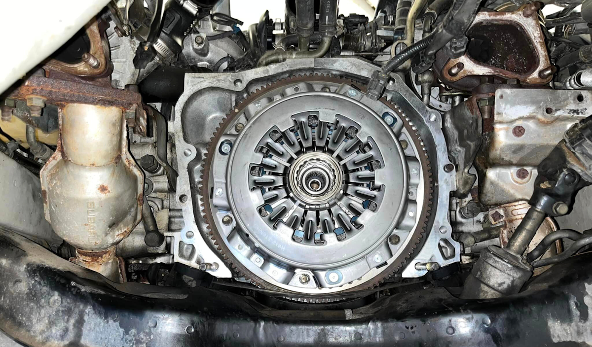 2002 Subaru Liberty with new clutch assembly repalced.